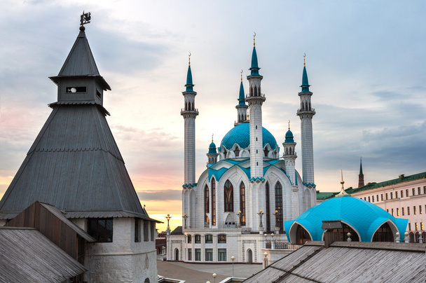 Мечеть "Кул Шариф" в Казанском Кремле, Татарстан, Россия
 - Фото, изображение