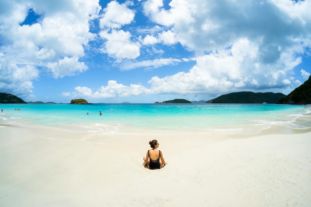 Güzel Karayip plajı - Fotoğraf, Görsel
