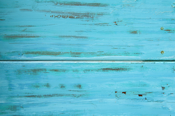Blue wooden texture - Foto, afbeelding