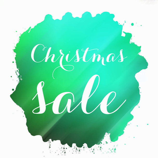 Christmas sale decorated poster message  - Photo, Image