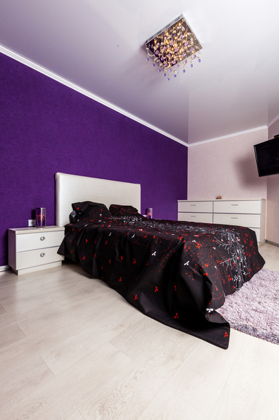 Modern bedroom interior design - Foto, Bild