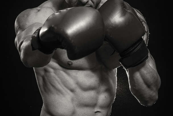 Man boxing - Photo, image