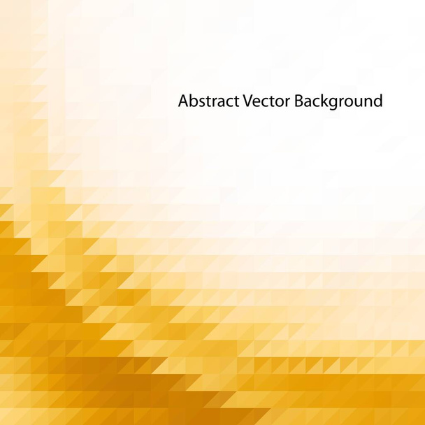 abstraktní vektorové pozadí. zlatý geometrický design. polygonální styl. ukázka textu - Vektor, obrázek