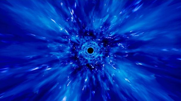 Égő kék láng kitörése - Fotó, kép
