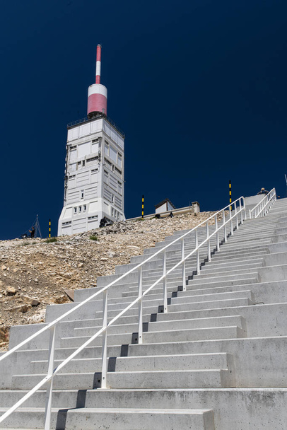 The beautiful view of the Summit of Mount Ventoux, France - Foto, imagen