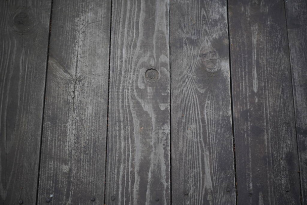 Старый черный серый деревенский темно-деревянная текстура - Фото, изображение
