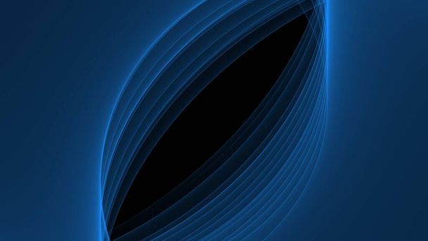 Фон абстрактный 8K синий белый светло-синий черный темно-синий волны линии градиент - Фото, изображение