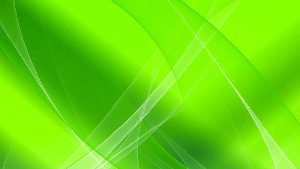 Fondo abstracto 8K verde claro verde blanco verde oscuro ondas líneas curvas gradiente - Foto, Imagen