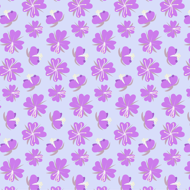 lilac flowers - Vector, afbeelding