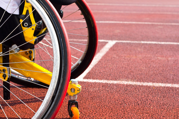 rolstoel sporters - Foto, afbeelding