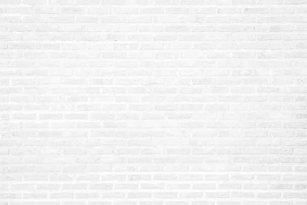 vintage witte baksteen muur textuur achtergrond - Foto, afbeelding