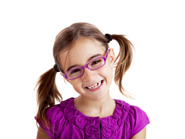 Girl with glasses - Photo, Image