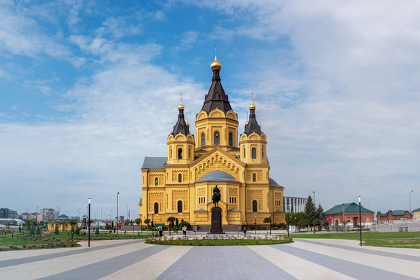 Catedral de San Alejandro Nevskiy, Nizhny Novgorod, región de Nizhny Novgorod, Rusia. - Foto, Imagen