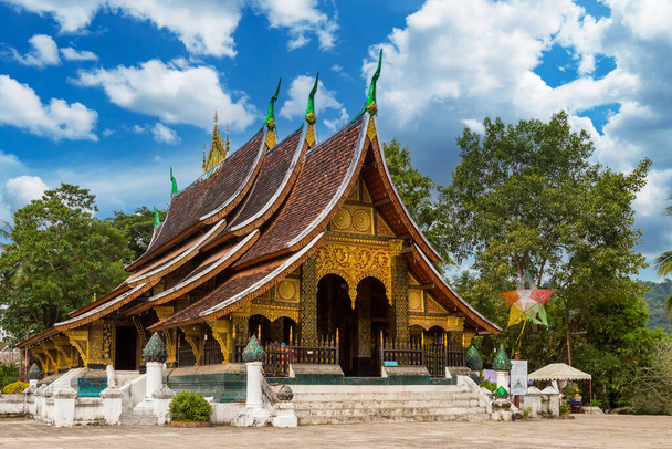 Wat xieng thong ναός στο luang prabang, Λάος. - Φωτογραφία, εικόνα