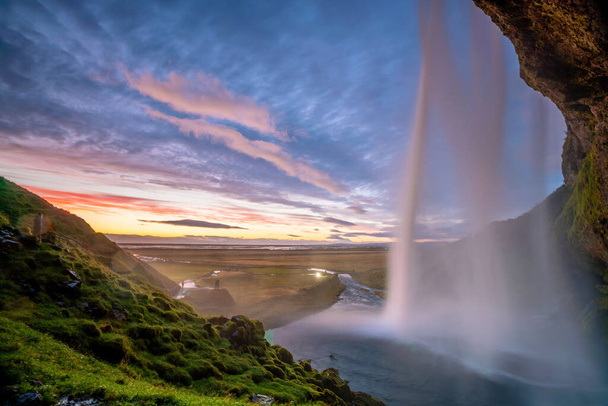 Islanti kaunis maisema, Islannin luonto maisema. Kuuluisia nähtävyyksiä - Valokuva, kuva