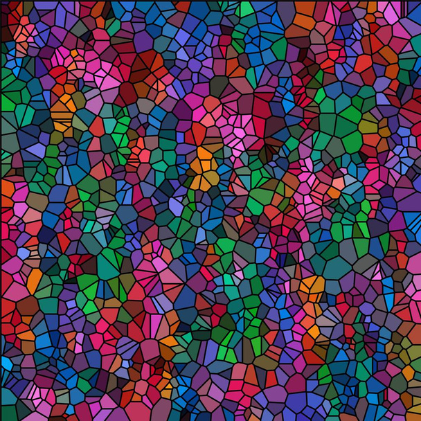Pebble mosaïque texture organique fond. Modèle de pierre de couleur vectorielle - Vecteur, image