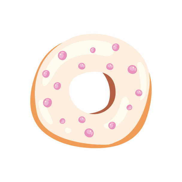 sweet donut icon - Vector, imagen