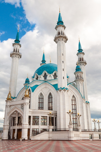 La moschea Kul Sharif nel Cremlino di Kazan, Tatarstan, Russia
 - Foto, immagini