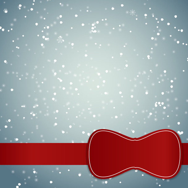 Vánoční sněhové vločky pozadí vektor ilustrace - Vektor, obrázek