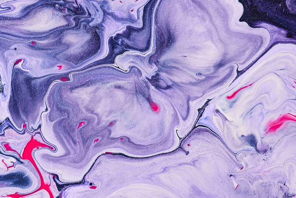 Marmer verft textuur. Drijvende inkt achtergrond - Foto, afbeelding