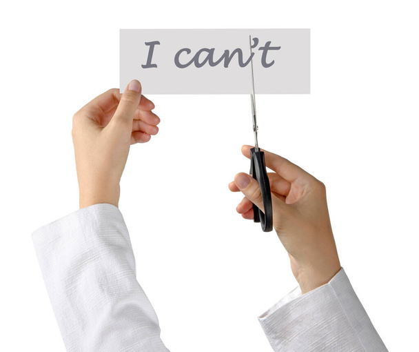 Κάνοντας "Μπορεί" από το "Δεν μπορώ" - Φωτογραφία, εικόνα