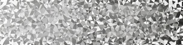 Abstracte achtergrond patroon gemaakt van polygonen in kleurschakeringen, Generatieve Kunst achtergrond illustratie  - Vector, afbeelding