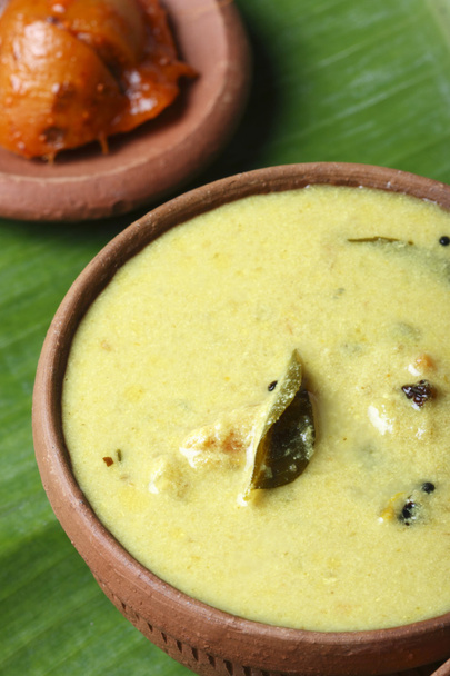 Curry Moru ou kalan - um prato de kerala tradicional
 - Foto, Imagem
