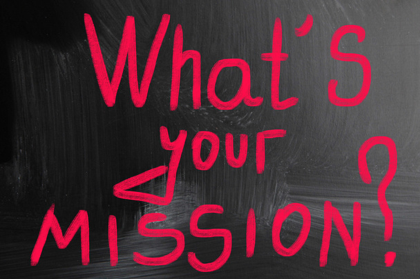 what's your mission - Photo, Image