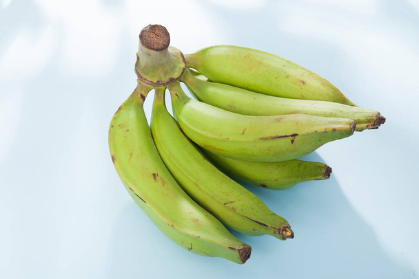 Banana maschio verde biologica - Musa Balbisiana Fruit - Foto, immagini