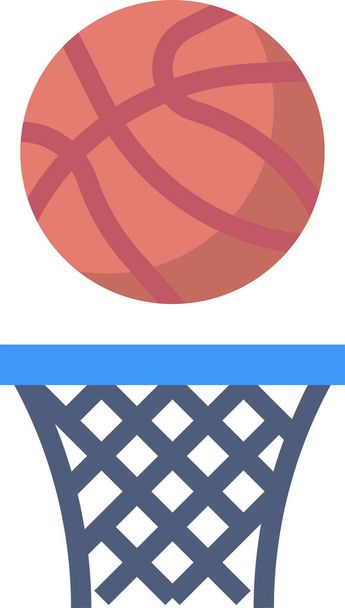 Kosárlabda ikon, vektor illusztráció - Vektor, kép