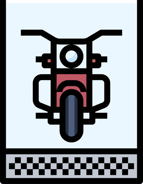 Fahrrad-Ikone, Vektorillustration - Vektor, Bild