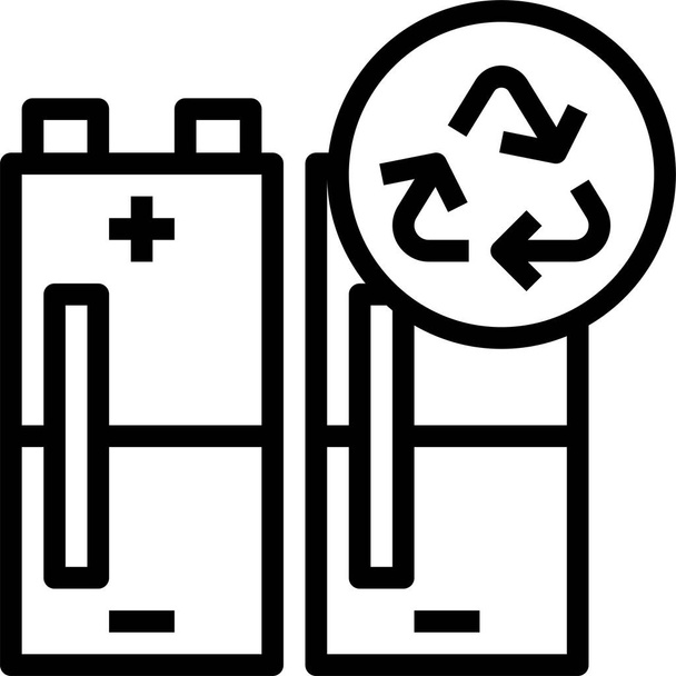 icône de batterie, illustration vectorielle - Vecteur, image