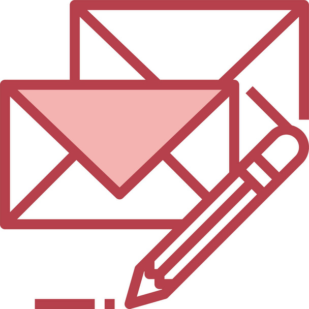 Envelope mail icon. Email message sign. Internet letter symbol. - Vector, Image