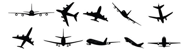 Aviones de pasajeros
 - Vector, Imagen