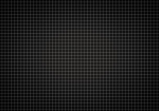 Μαύρο τετράγωνο ευθεία γραμμή καρό μοτίβο καννάβου εικονογράφηση βινιέτα. - Φωτογραφία, εικόνα