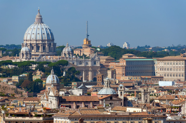 Roma çatılar panorama - Fotoğraf, Görsel