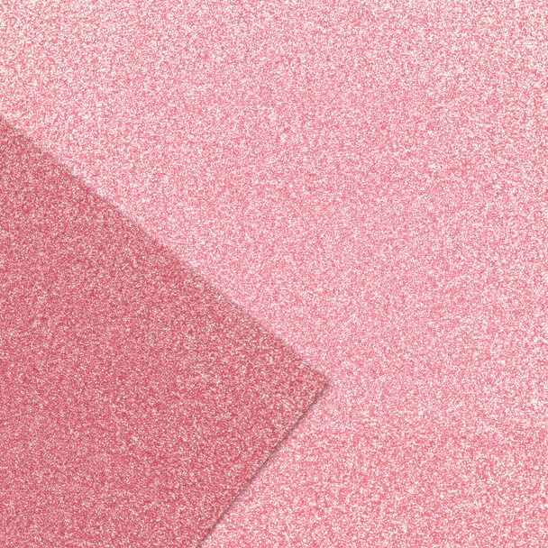Closeup of pink glitter papers for background. Geometric layout. Fkat lay. - Foto, afbeelding