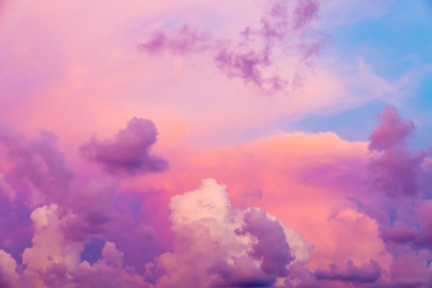 kleurrijke wolken - Foto, afbeelding