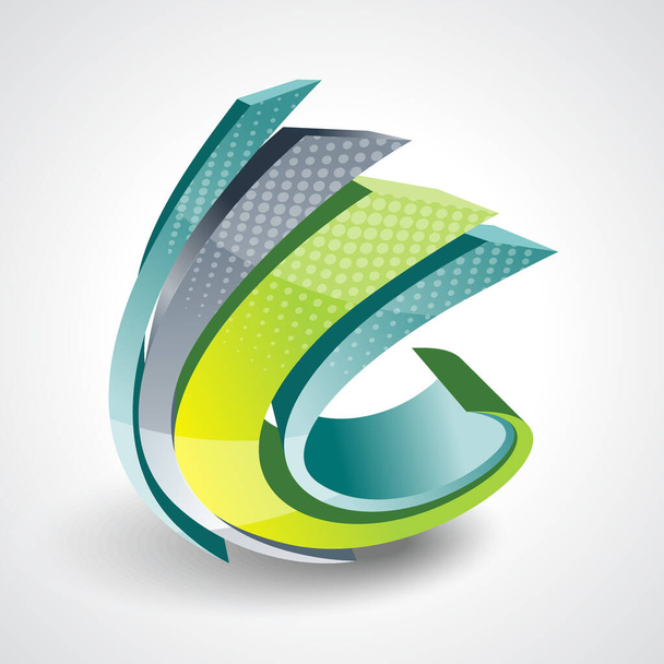 Abstract stylus symbol. Isolated vector icon.  - Vector, imagen