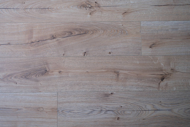 Primo piano in laminato di legno marrone beige naturale resistente - Foto, immagini