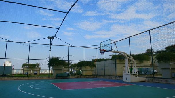 tennis court, sport equipment - Valokuva, kuva