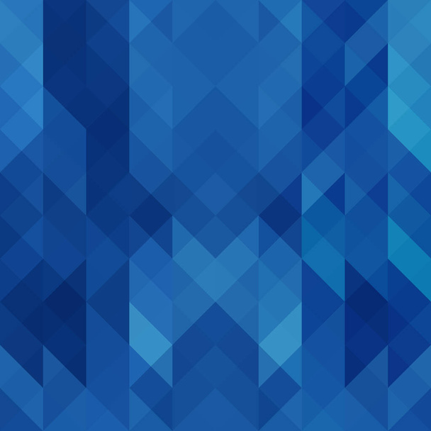 Arrière-plan mosaïque polygonale bleu vif, illustration vectorielle, modèles de conception d'entreprise créative. Résumé Contexte du design. Vecteur de stock. PSE10. - Vecteur, image