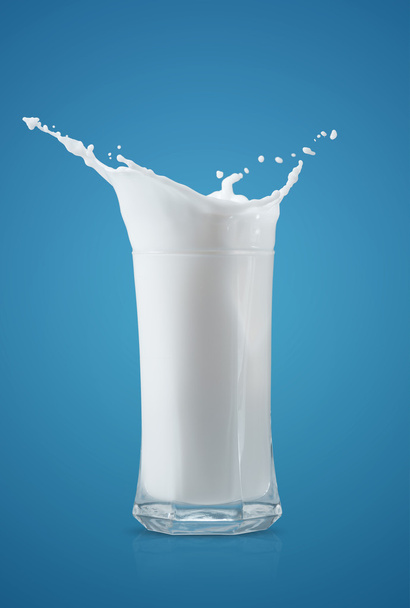 Glass Milk Splash - Photo, Image