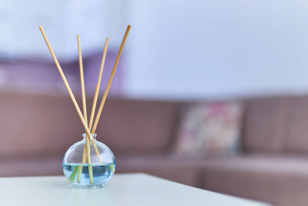 Aroma sticks for pleasant scent in home interior  - Фото, изображение