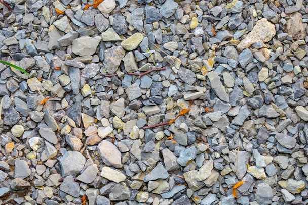 Shallow granite stones on the ground for background - Φωτογραφία, εικόνα