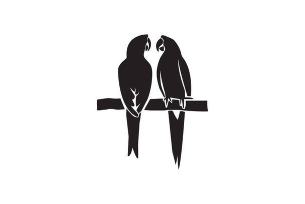 Parrot bird Illustration Vector Logo - Vector, Image
