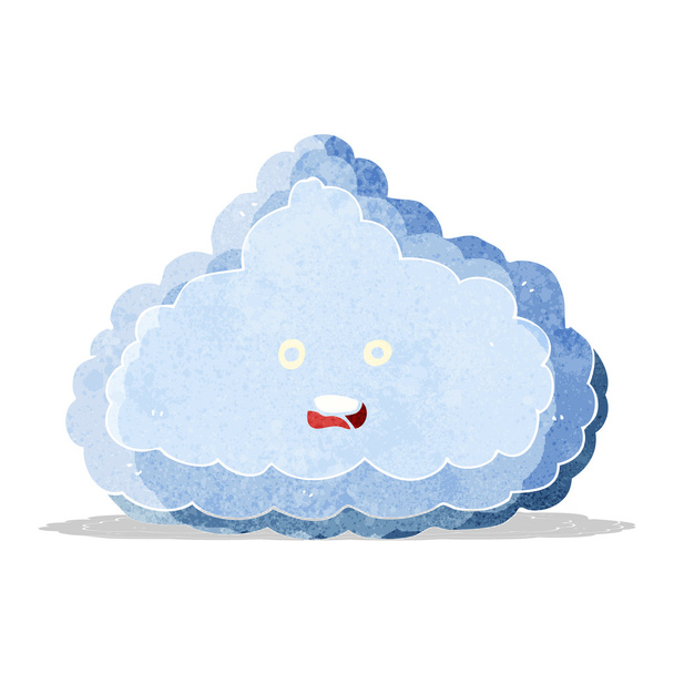 cartoon cloud - Vecteur, image