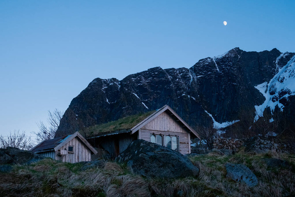 lofoten Νορβηγικό χωριό Νορβηγική παράδοση - Φωτογραφία, εικόνα