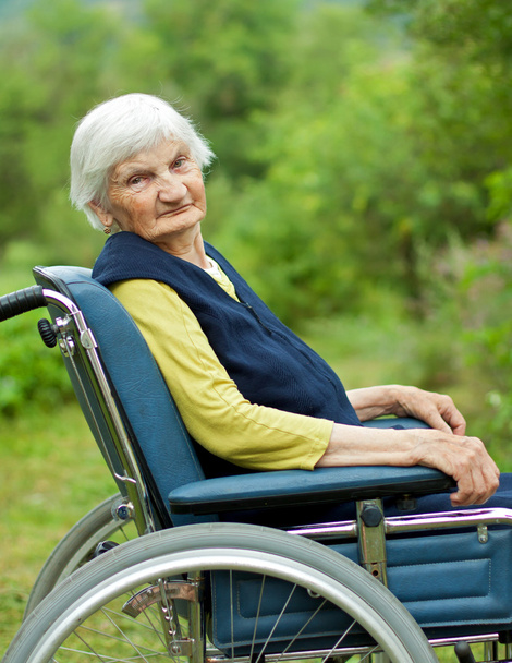 Happy elderly woman - Foto, Bild