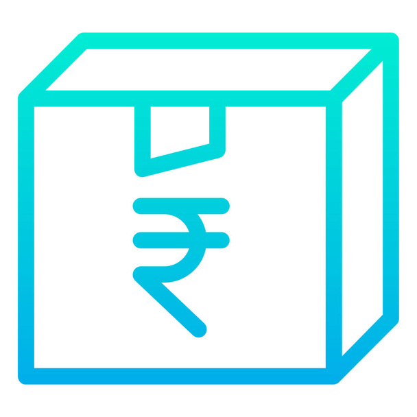 Rupien, Vektorillustration der indischen Währung Geld, Indische Rupie  - Vektor, Bild